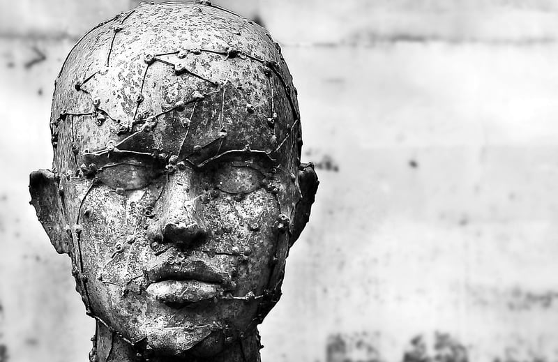 Metal Scrap Sculpture
